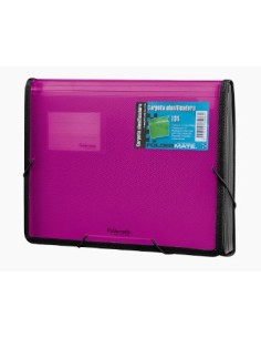 Carpeta classificadora d'acordió de plàstic