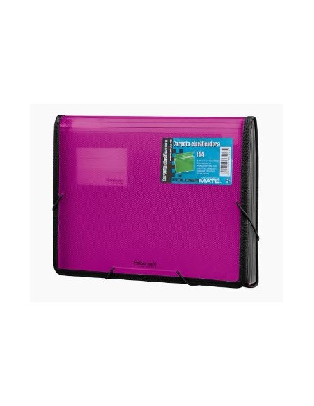 Carpeta classificadora d'acordió de plàstic