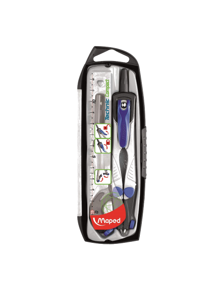 Compàs Maped amb adaptador universal