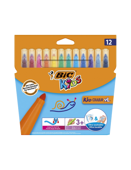 Retolador Bic Kid XL 12 unitats